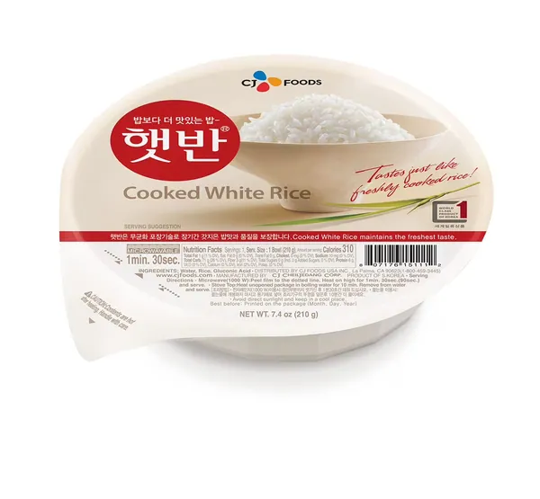 CJ CJ Hetbahn Cooked White Rice (Instant)