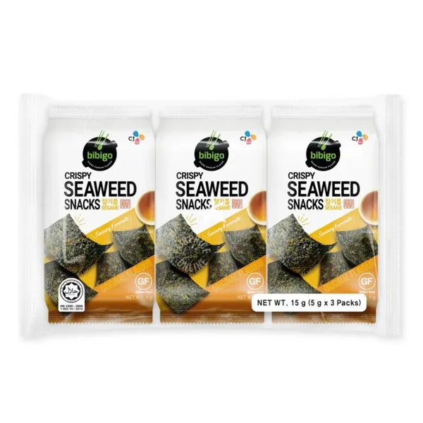 CJ Crispy Seaweed Snack (Sesame)