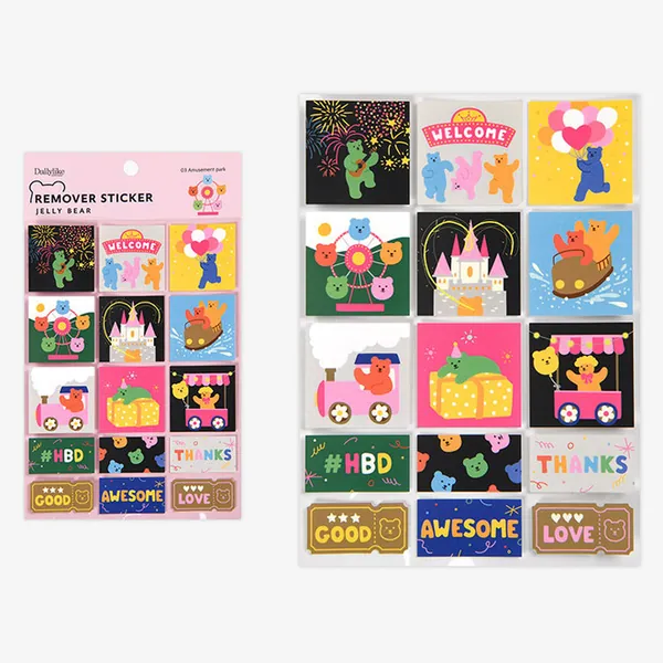 Dailylike Dailylike Deco Sticker Pack (8 sheets)
