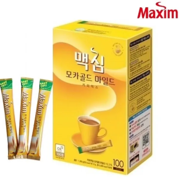 Dongsuh Maxim Mocha Gold Mild Instant Coffee