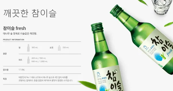 HiteJinro Chamisul Fresh Soju