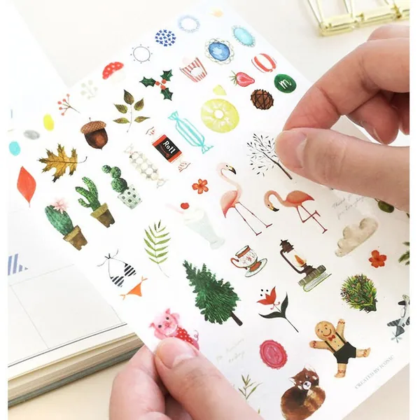 Iconic Iconic Diary Deco Stickers (6 sheets)