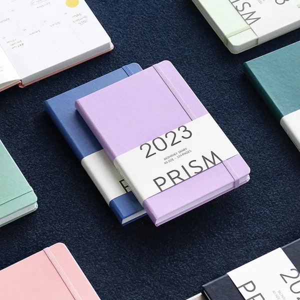 Indigo Indigo Monthly Planner Notebook (A5)