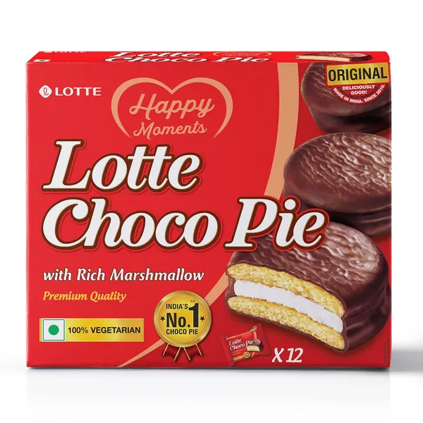 Lotte Choco Pie (12 Pack)