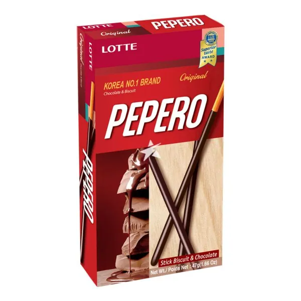 Lotte Pepero Original Chocolate Sticks