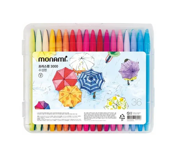 Monami Monami Plus Pen 3000 (36-colour set)