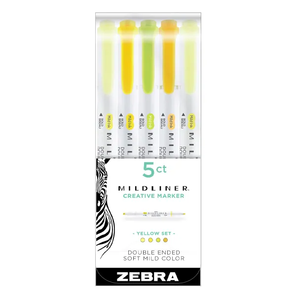 Zebra Zebra Mildliner (5-pack, mild)