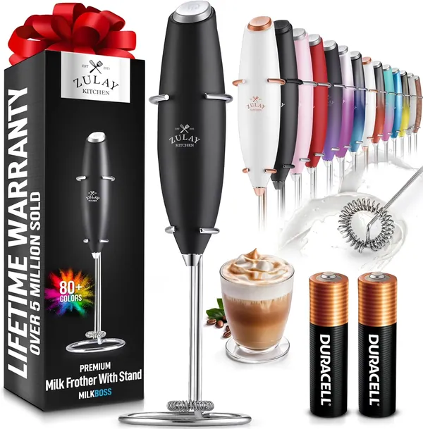 Zulay Korean Milk Frother (Electric Whisk)